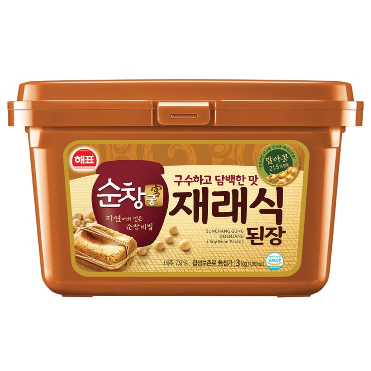 가성비 좋은 해표 순창궁 재래식 된장, 3kg, 1개(로켓배송) ··· 가성비 좋은 해표 순창궁 재래식 된장, 3kg, 1개(로켓배송) ···