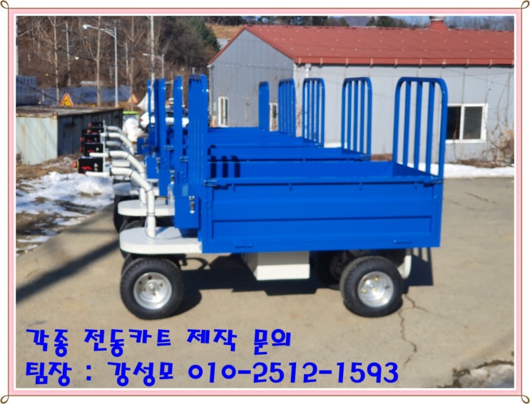 전동카트 전문 기업[ECM] 남해군청 직영 캠핑장 전동카트