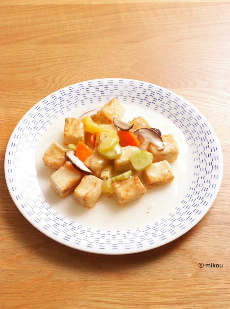  가벼운 탕수 두부 만들기