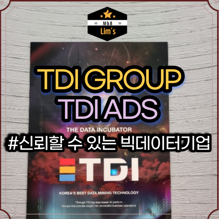 TDI Group / TDI ADS 를 만나다. ( 이전 플랫폼9 )