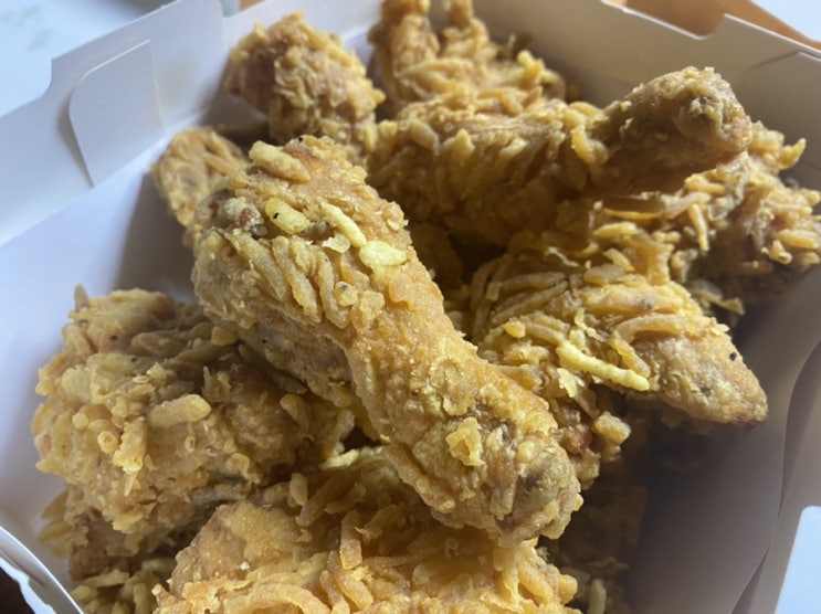  [BHC 포테킹 후라이드 치킨] 포테킹 후라이드 먹을꺼면 BBQ황올을 먹자!