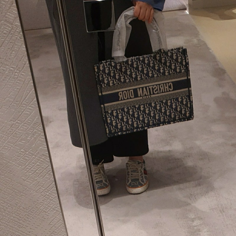 디올 오블리크 북토트백 스몰 구입 후기 / 롯데백화점 부산본점 : 네이버 블로그 디올 오블리크 북토트백 스몰 구입 후기 / 롯데백화점 부산본점 : 네이버 블로그