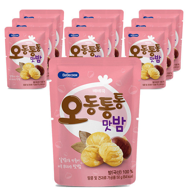 선호도 높은 베베쿡 오동통통맛밤 간식, 밤, 10개(로켓배송) 좋아요 선호도 높은 베베쿡 오동통통맛밤 간식, 밤, 10개(로켓배송) 좋아요