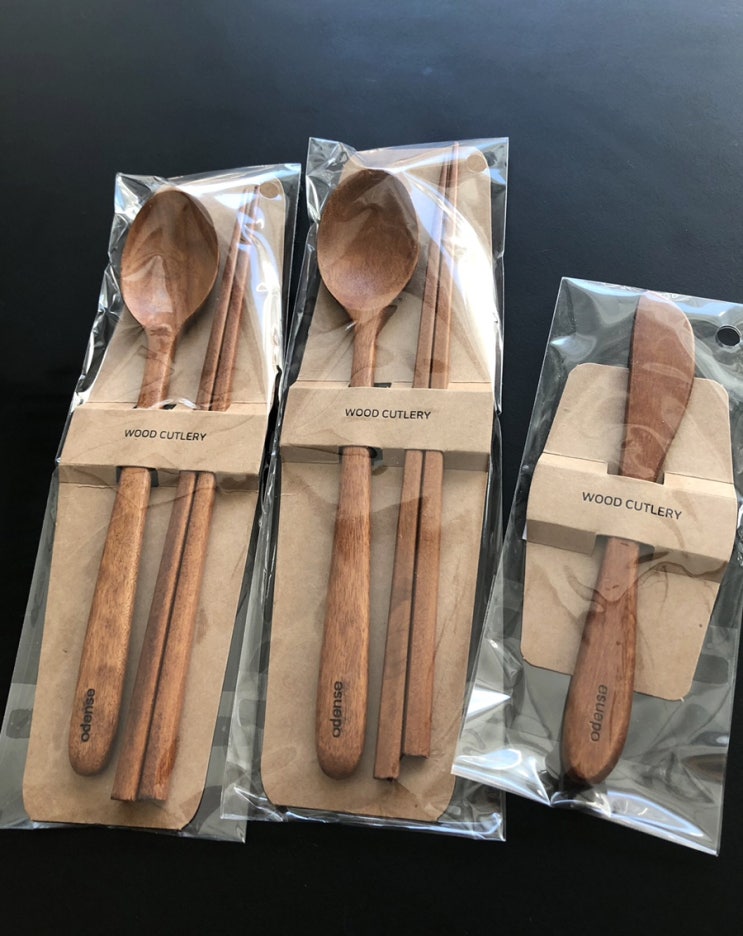  대추나무의 따뜻함을 담은 오덴세 우드수저