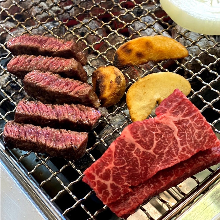  [가락시장맛집] 44번 태경축산 & [와인] Caymus & [전통주] 고운달 오크 52%
