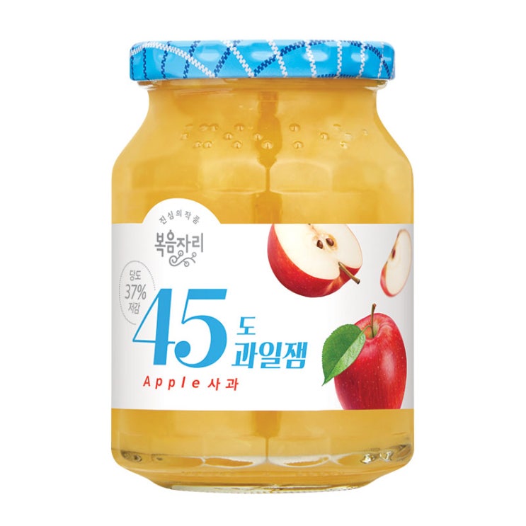 요즘 인기있는 복음자리 45도 과일잼 사과, 350g, 1개(로켓배송) 좋아요