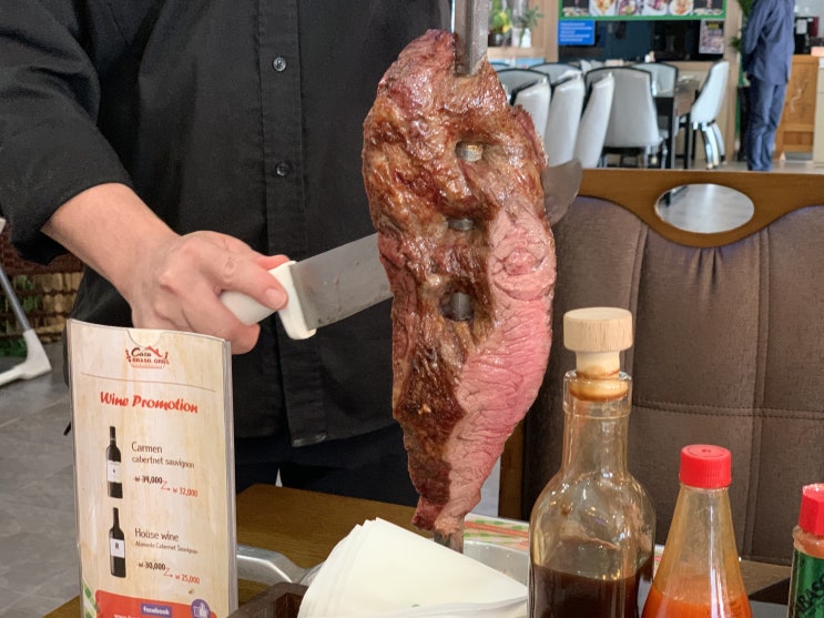  [평택/팽성 맛집] 브라질 느낌 낭낭? 무한리필 스테이크, 까사 브라질 그릴