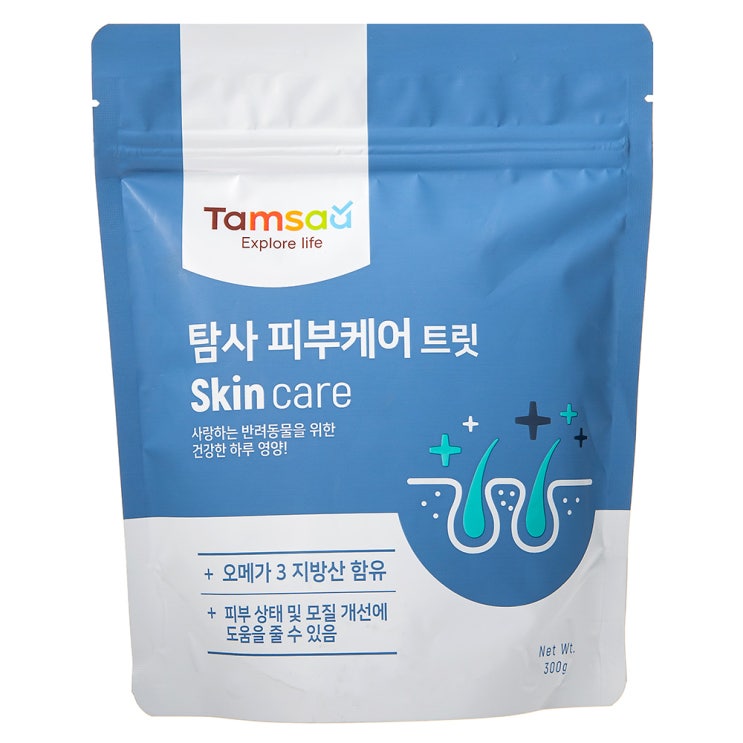 후기가 좋은 탐사 강아지 뉴트리션 트릿 피부케어 영양제, 1개(로켓배송) 좋아요 후기가 좋은 탐사 강아지 뉴트리션 트릿 피부케어 영양제, 1개(로켓배송) 좋아요