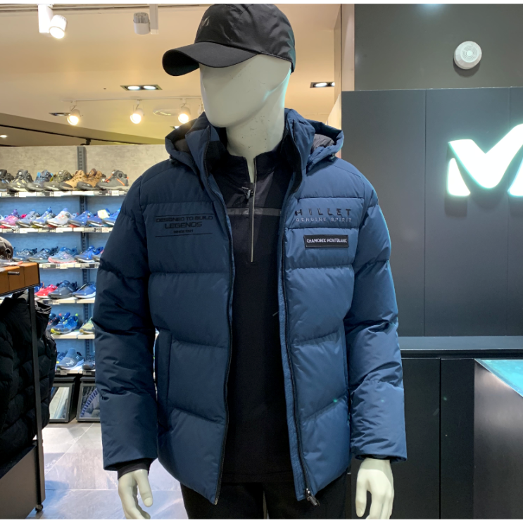 인기 많은 밀레 20F/W 심플한 와펜 플레이로 스포티함이 멋스러운 남성 헤비 다운 좋아요 인기 많은 밀레 20F/W 심플한 와펜 플레이로 스포티함이 멋스러운 남성 헤비 다운 좋아요