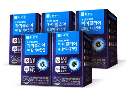  [종근당]아이클리어 루테인·지아잔틴/효능·복용법