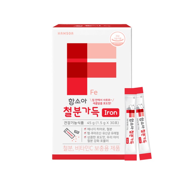 인기 급상승인 함소아 철분가득, 1.5g, 30개(로켓배송) ··· 인기 급상승인 함소아 철분가득, 1.5g, 30개(로켓배송) ···