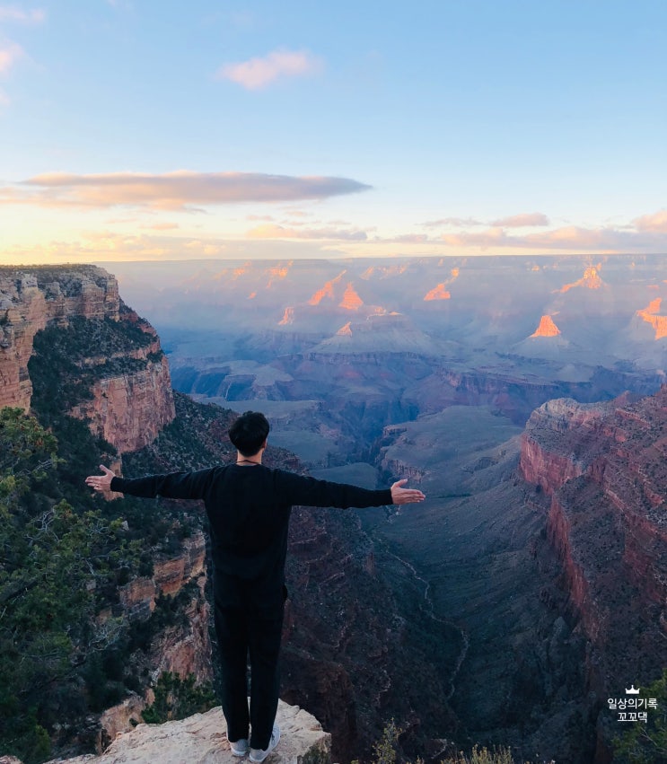 [2018.10] 미서부 신혼여행 - Day 5 그랜드 서클 feat. 그랜드캐니언 Grand Canyon Viewpoints