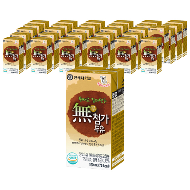 최근 많이 팔린 연세두유 통째로 갈아만든 무첨가 두유, 190ml, 96개(로켓배송) 좋아요 최근 많이 팔린 연세두유 통째로 갈아만든 무첨가 두유, 190ml, 96개(로켓배송) 좋아요