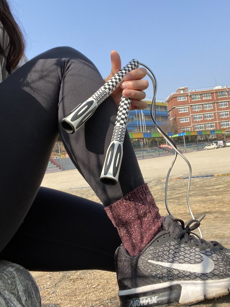  줄넘기 1000개 기록 D+1 칼로리 다이어트 무의미함