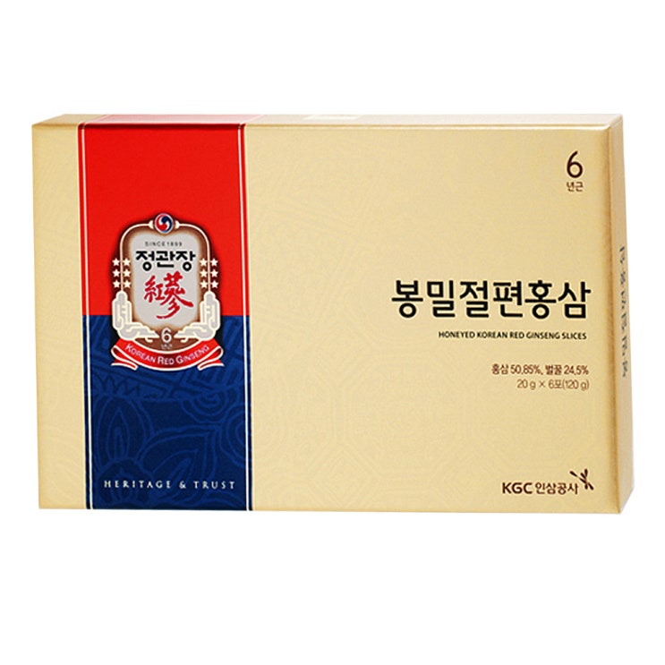 잘팔리는 정관장 봉밀절편홍삼 + 쇼핑백, 20g, 6개 추천합니다