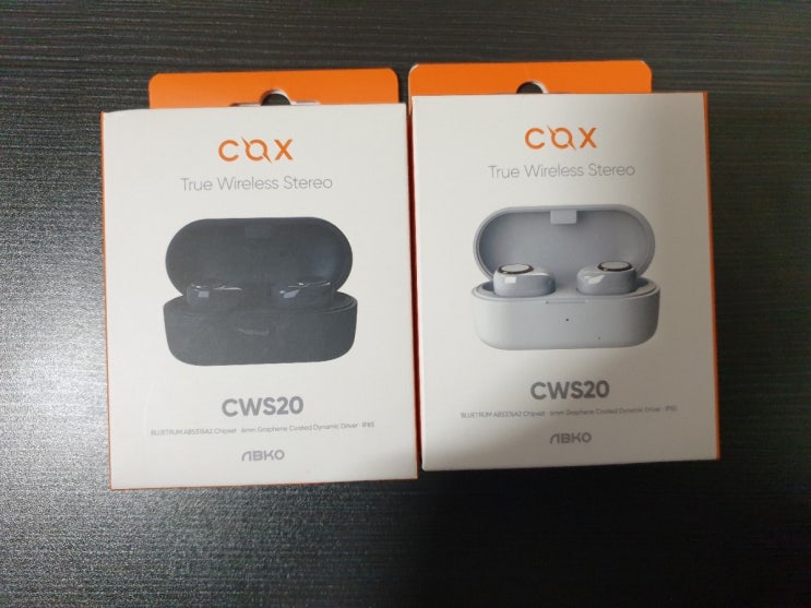 콕스 Abko cox cws20 가성비방수 블루투스 5.0 초경량 무선이어폰 사용후기