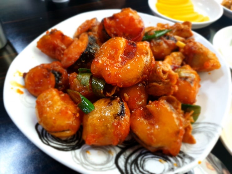  [연트럴파크맛집] 하하 중국집 가지튀김이랑 멘보샤