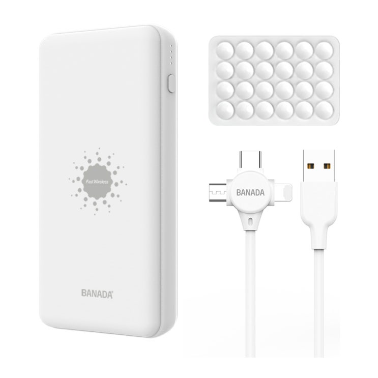 후기가 정말 좋은 바나다 올인원W 10000mAh 무선 급속 충전 보조배터리 + PD급속 + 흡착패드 + 3in1 케이블, BND-WPDPB10S, 단일 색상(로켓배송) 추천합니다 후기가 정말 좋은 바나다 올인원W 10000mAh 무선 급속 충전 보조배터리 + PD급속 + 흡착패드 + 3in1 케이블, BND-WPDPB10S, 단일 색상(로켓배송) 추천합니다