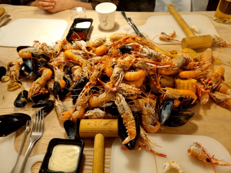  숨비소리 딱새우찜, 부산 광안리 맛집