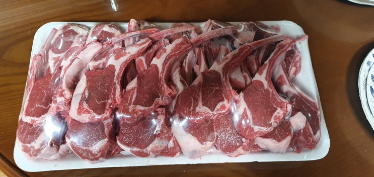  [코스트코 양고기] 코스스코 양갈비 프렌치랙 바베큐(BBQ) 후기