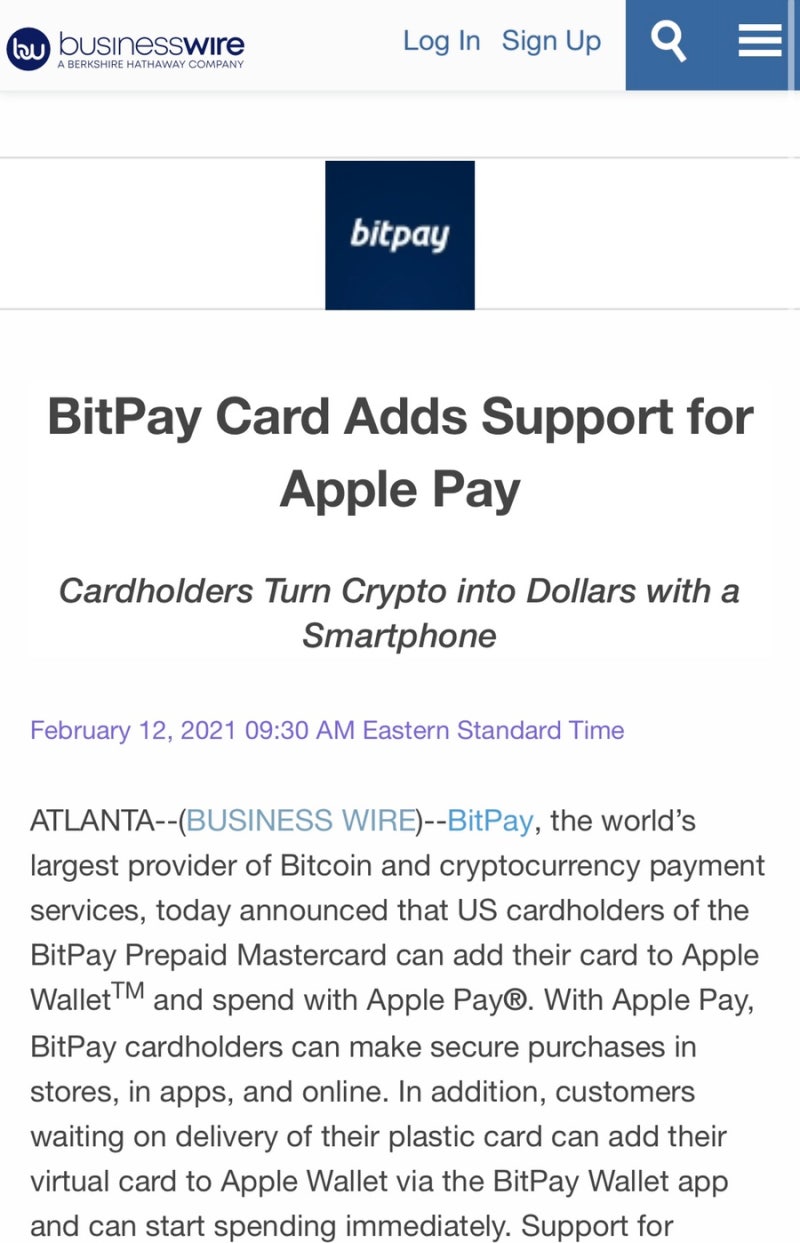 비트코인! 애플페이로 사용 가능해진다! : 네이버 블로그