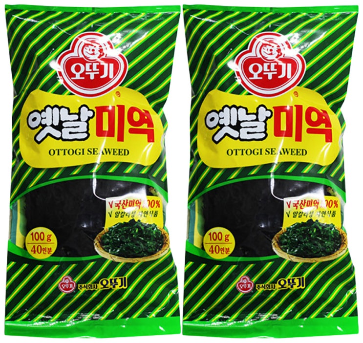 당신만 모르는 오뚜기 옛날 미역, 100g, 2개 ···