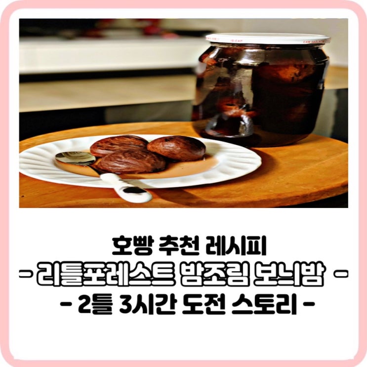  실패없는리틀포레스트 보늬밤_밤조림 요리 도전
