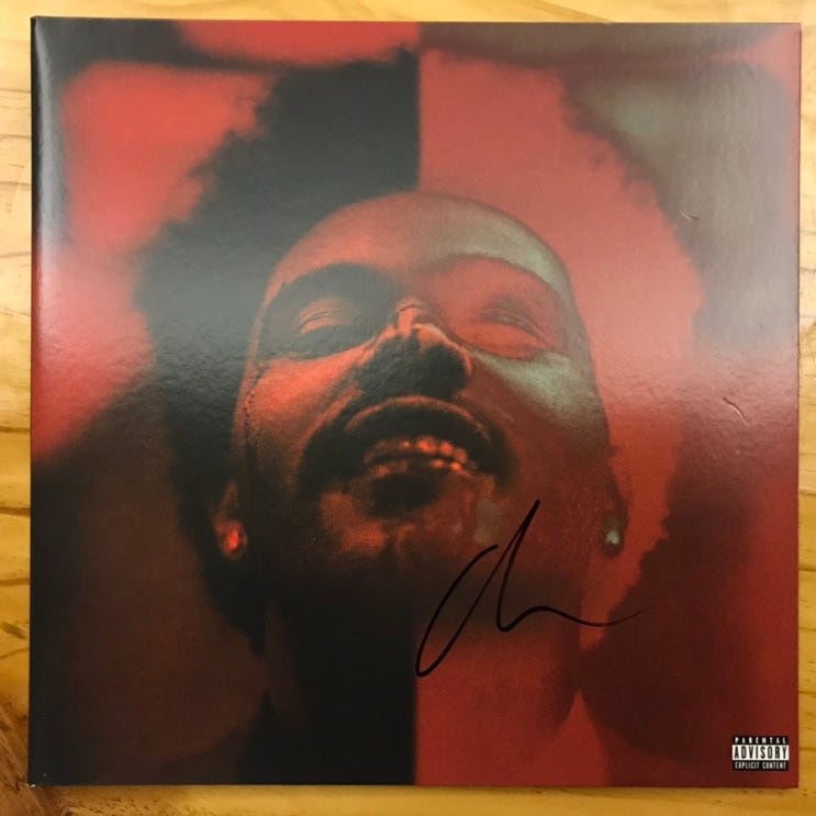 [LP, 엘피] The Weeknd(더 위켄드) – After Hours (디럭스 클리어/레드 스플래터 바이닐, 보너스 트랙 수록, 싸인반)