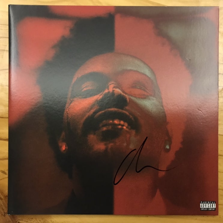  [LP, 엘피] The Weeknd(더 위켄드) – After Hours (디럭스 클리어/레드 스플래터 바이닐, 보너스 트랙 수록, 싸인반)