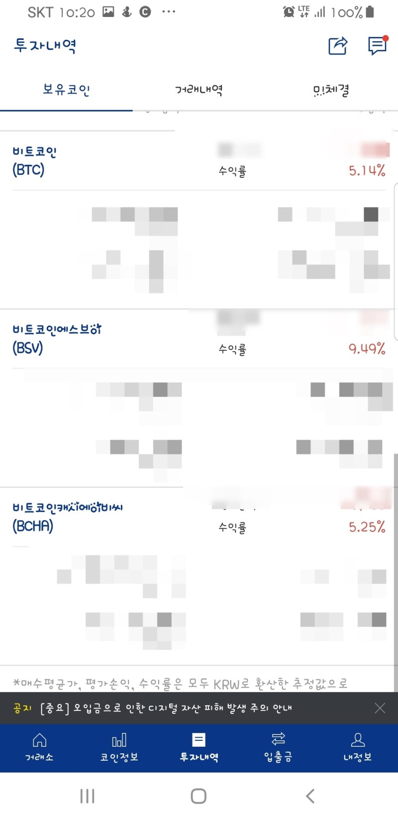 알트코인_골렘(GLM) 비트코인형제들_BTC, BCH, BSV, BCHA 수익현황_ 기술적 존버스킬 : 네이버 블로그