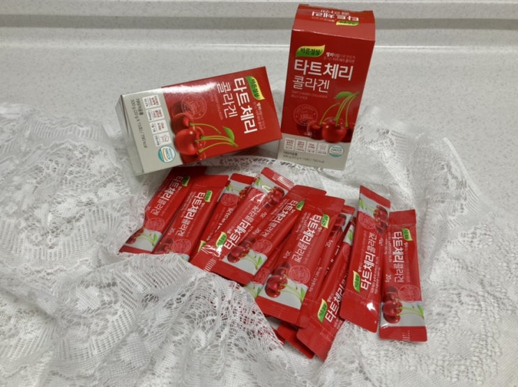  [식품] 젤리타입으로 먹기 편한 바른정성 타트체리 리뷰