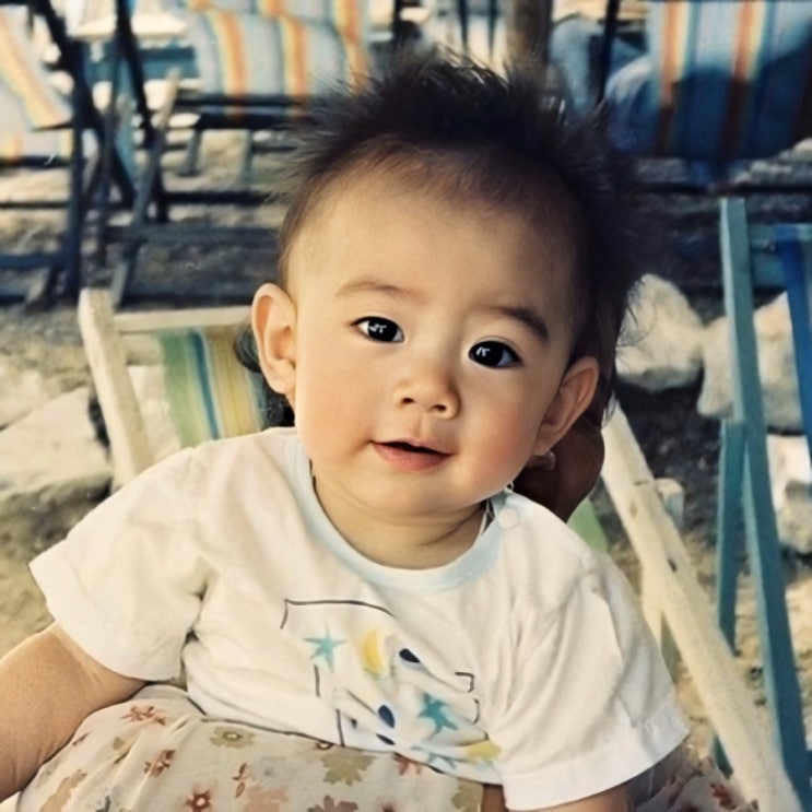  텐의 귀여운 아기 시절 사진️ /NCT / WayV / 텐 치타폰 리차이야폰쿨 아기 때 사진 ️ / 텐 과사