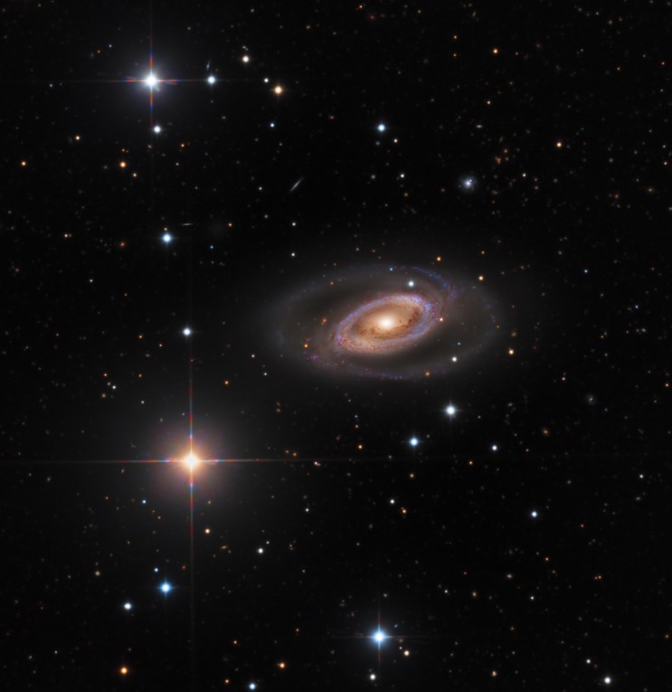 화로자리 나선은하 NGC 1350