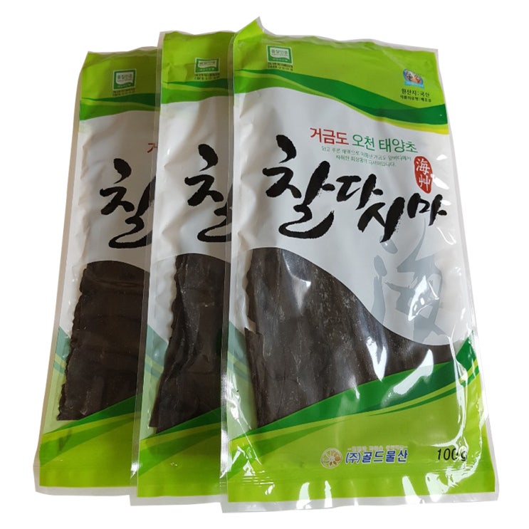 많이 찾는 거금도 오천태양초 찰 다시마, 100g, 3개(로켓배송) 좋아요