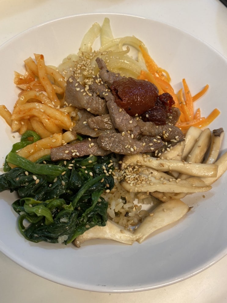  [한국요리] 고기맛이 일품인 소고기 비빔밥