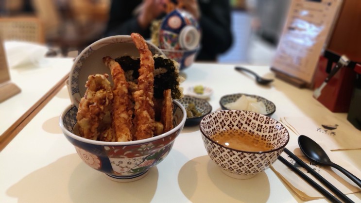 동탄텐동 고쿠텐 동탄점 맛있었던 튀김덮밥
