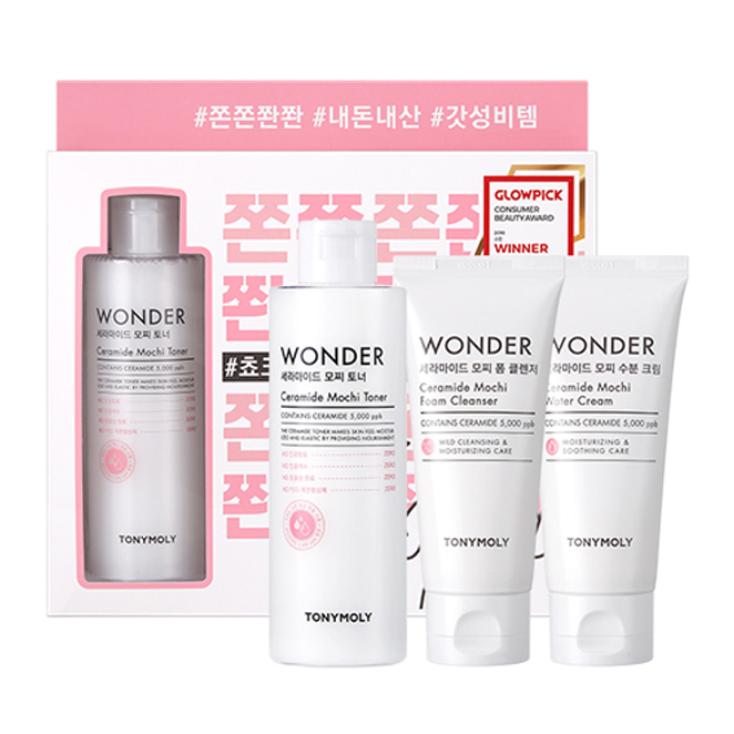 잘팔리는 토니모리 원더 세라마이드 모찌 기초 화장품 3종 세트, 1세트(로켓배송) 추천해요 잘팔리는 토니모리 원더 세라마이드 모찌 기초 화장품 3종 세트, 1세트(로켓배송) 추천해요
