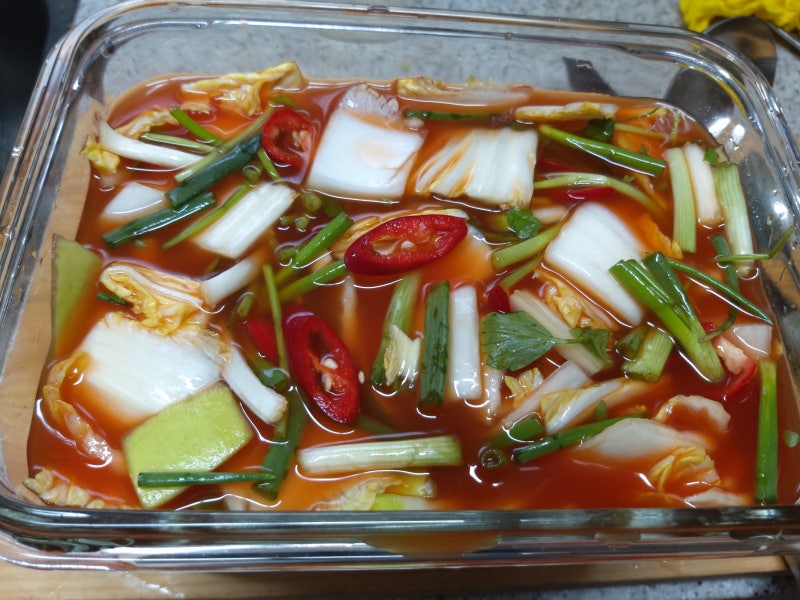 끝까지 아삭한 나박김치 만들기/쉽고 간단한 물김치/알토란 레시피