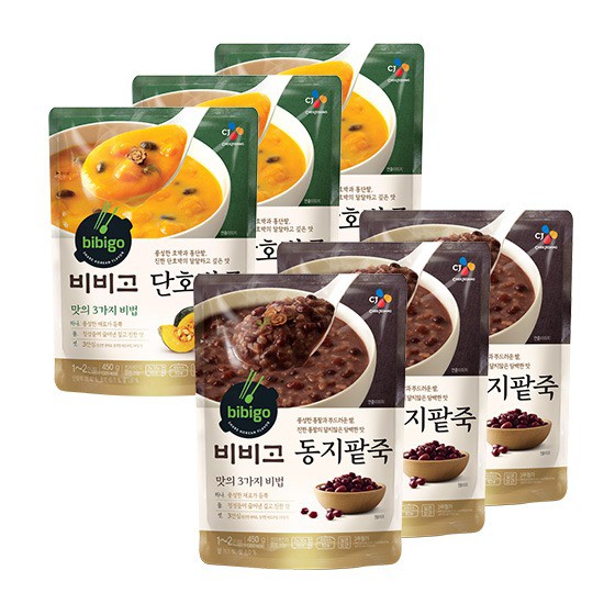 인기 급상승인 비비고죽450g 단호박죽 3봉 동지팥죽 3봉, 450g, 1세트 추천합니다