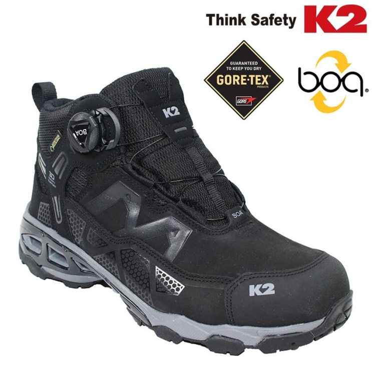  [추천특가] K2 SAFETY 초경량 다이얼 고어텍스 등산화 트레킹화 작업화 MILACLE 132,000 원 6% 할인
