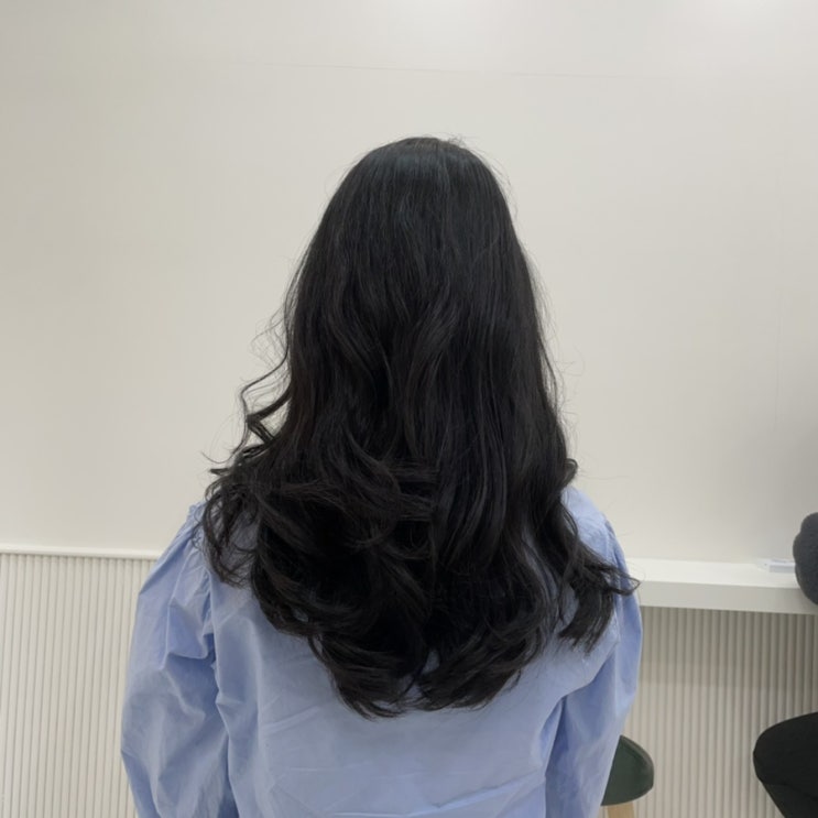  둔산동 비안이즈_내돈내산 동생 셋팅펌 후기