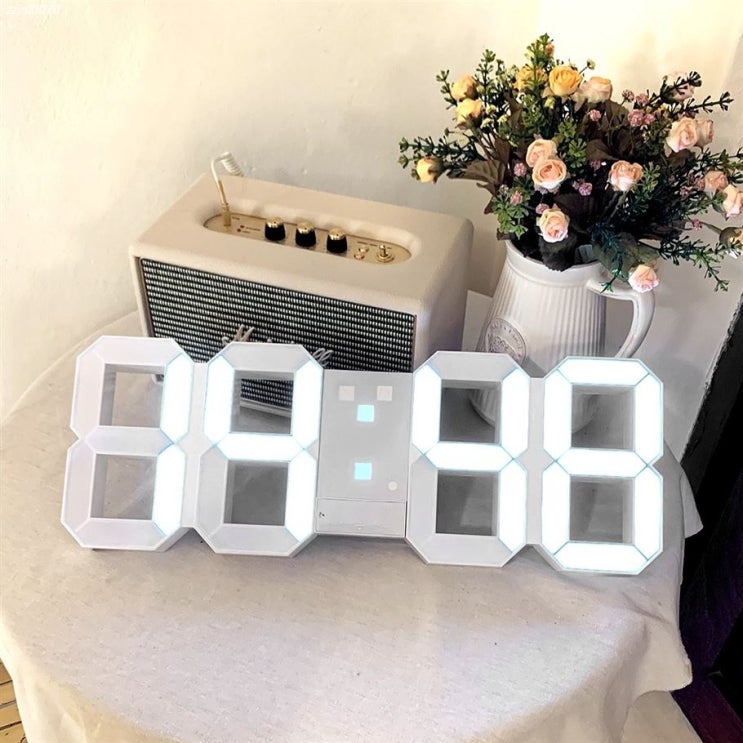  [할인정보] 아이프리 무소음 3D LED 벽시계 45cm 120,000 원 