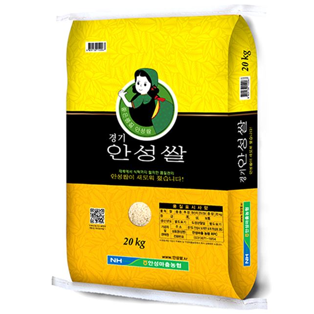 [추천특가] 안성마춤 농협 경기 2020년 안성쌀 70,420 원 10% 할인︎