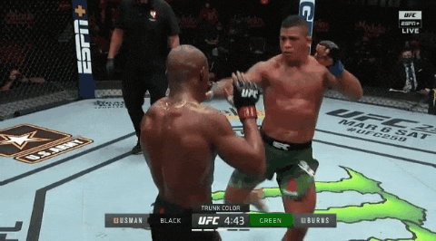 UFC 258: 우스만 vs 번즈 리뷰(GIF): GOAT로 가는 나이지리안 나이트매어
