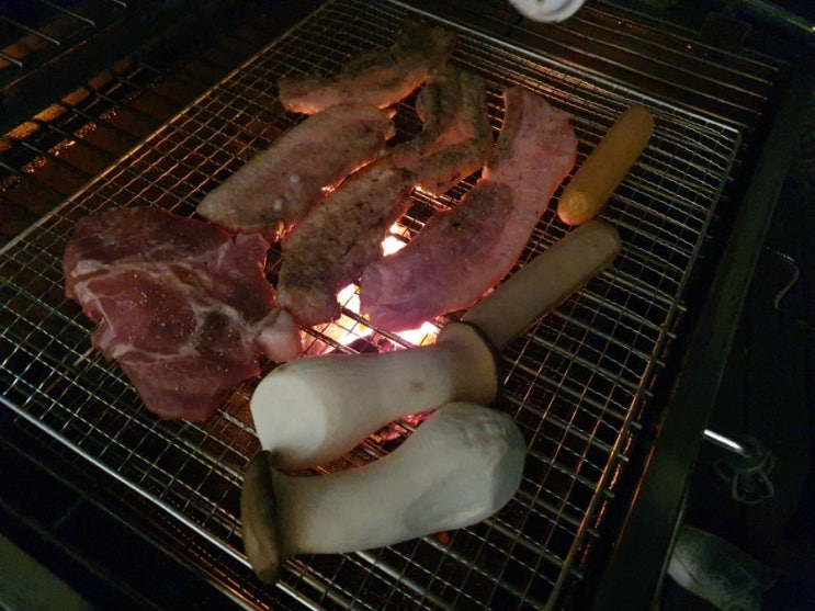  서울 근교 펜션: 가평 <시간을 담는 공간>, 인상적인 히노끼탕 