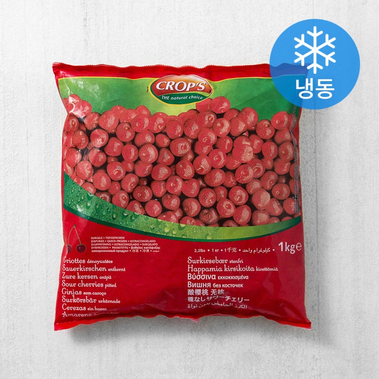 선호도 높은 크롭스 폴란드산 사워체리 (냉동), 1kg, 1개(로켓배송) 추천해요 선호도 높은 크롭스 폴란드산 사워체리 (냉동), 1kg, 1개(로켓배송) 추천해요
