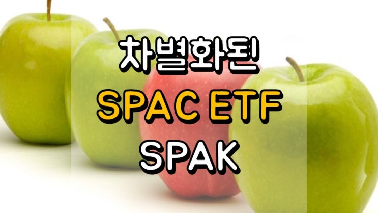 차별화된 SPAC ETF SPAK - 실비아 자블론스키 인터뷰