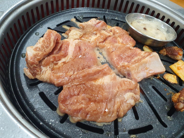  [오산, 만춘관] 갈비 구워서 한 잔
