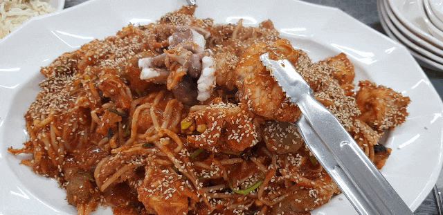  [구례 맛집 섬진강아구아구] 매콤한 섬진강 아구찜c