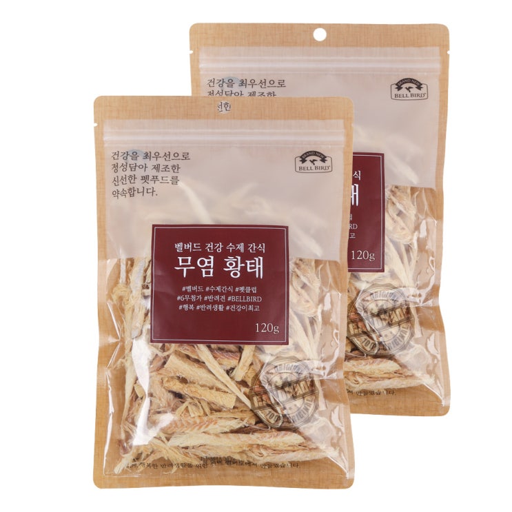 인지도 있는 벨버드 강아지 건강수제간식, 무염황태 맛, 2개입(로켓배송) 추천합니다 인지도 있는 벨버드 강아지 건강수제간식, 무염황태 맛, 2개입(로켓배송) 추천합니다